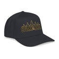 Sovann Nokor Angkor Watt Design Baseball Cap | Embroidered Gold Logo