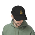 Sovann Nokor Antique Gold "OG" Logo Distressed Black Cap