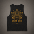 Sovann Nokor Hanuman Tank Top | Stonewash Sleeveless Tee