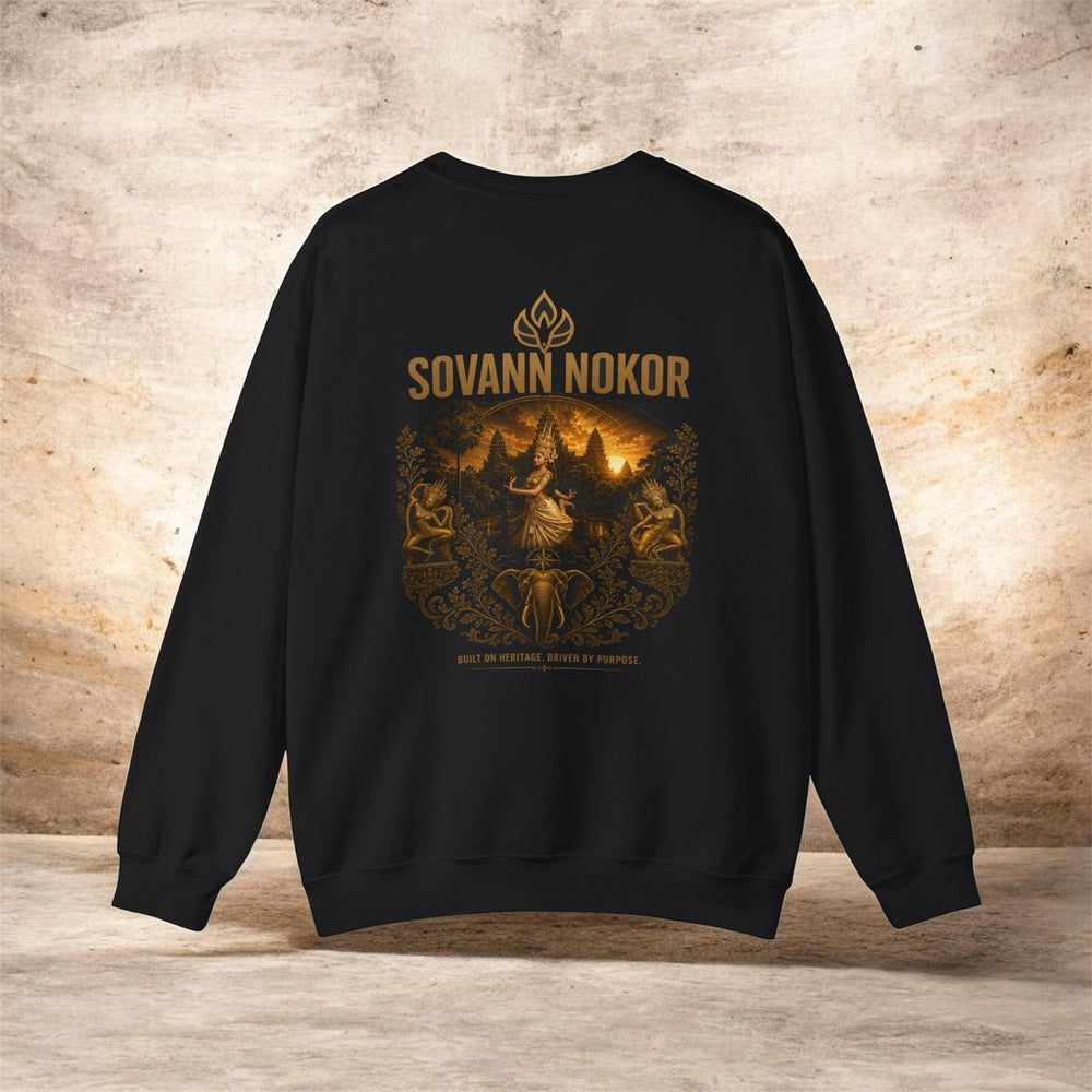 Sovann Nokor Apsara X Heritage Illustration Crewneck Sweatshirt | Heritage Collection