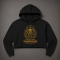 Sovann Nokor Elephant Crop Hoodie | Southeast Asian Temple Art