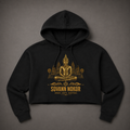 Sovann Nokor Buddha Crop Hoodie | Southeast Asian Temple Art
