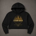 Sovann Nokor Angkor Watt X World Crop Hoodie | Southeast Asian Temple Art