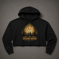 Sovann Nokor Khmer Apsara Crop Hoodie | Southeast Asian Temple Art