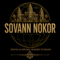 Sovann Nokor Angkor Watt X Globe Illustration T-Shirt | Heritage Collection