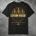 Sovann Nokor Angkor Watt X Globe Illustration T-Shirt | Heritage Collection
