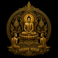 Sovann Nokor Buddha Version II Illustration T-Shirt | Heritage Collection