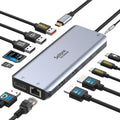 13-in-1 Triple Monitor USB-C Docking Station
