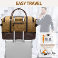 Waxed Canvas Weekender Bag