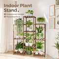 4-Tier Wood Plant Stand