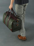 Cowhide Leather Weekender Duffle Bag