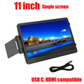 Dual-Screen Laptop Monitor Extender, 12-Inch 1080p