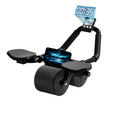 Auto-Rebound Ab Wheel with Elbow Support