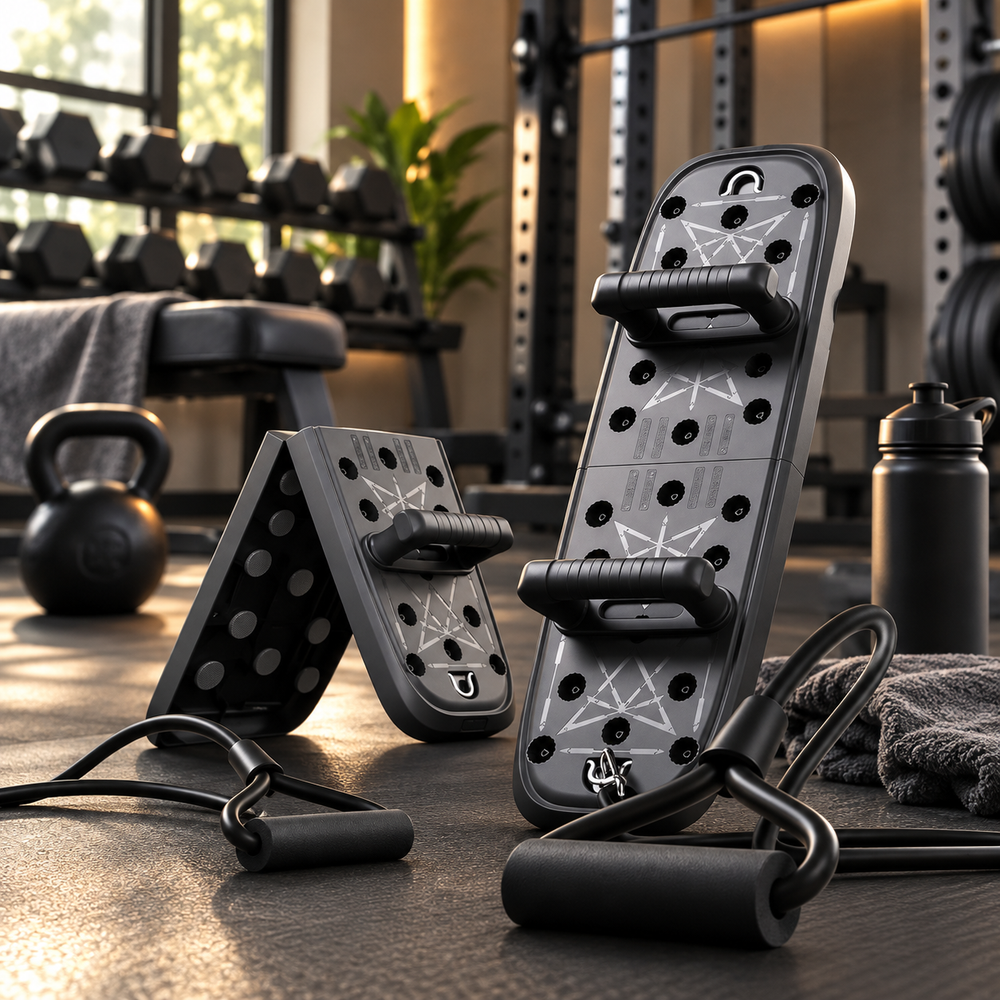 Foldable Multi-Angle Push-Up Training Board