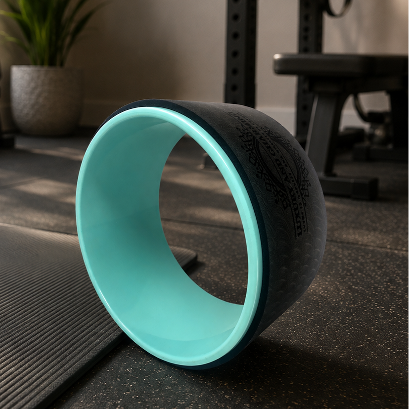 Yoga Wheel & Foam Roller Set