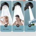 3-Mode High Pressure Water-Saving Shower Head