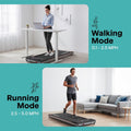 Slim Under-Desk Walking Pad Treadmill