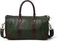 Cowhide Leather Weekender Duffle Bag