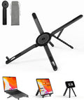 Foldable Laptop Stand with Magnetic Phone Holder